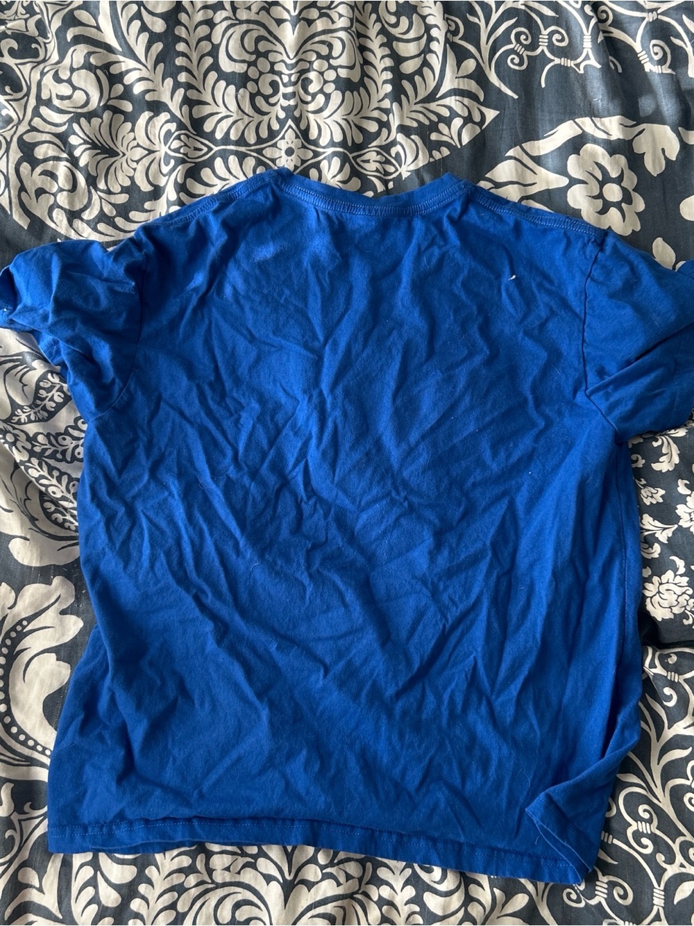 Men's Short Sleeve Crewneck Tee in Royal Blue